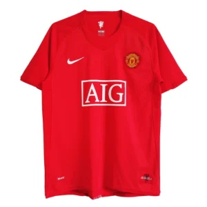camiseta-manchester-united-07-08-primera-equipacion Manchester United 07/08 primera equipación