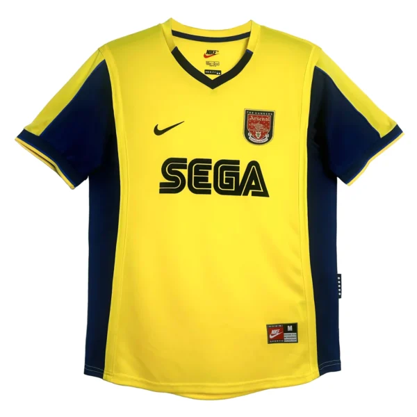 Arsenal 00/01 segunda equipación