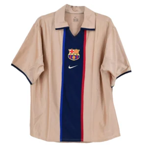 FC Barcelona 01/02 segunda equipación