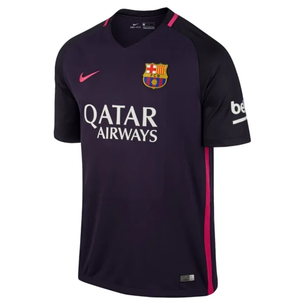 camiseta-fc-barcelona-16-17-segunda-equipacion FC Barcelona 16/17 segunda equipación