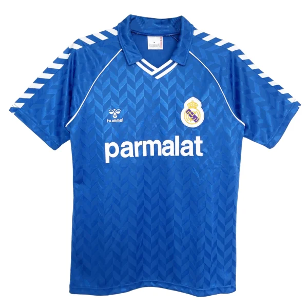 camiseta-real-madrid-86-87-segunda-equipacion Real Madrid 86/87 primera equipación