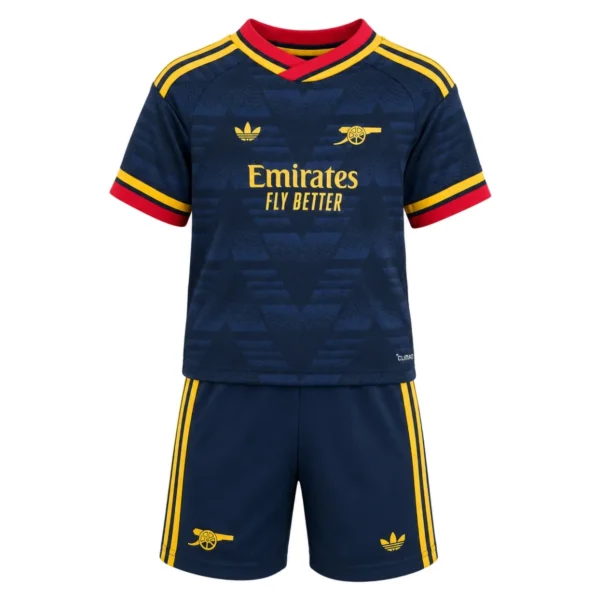 Arsenal 26/27 segunda equipación conjunto infantil