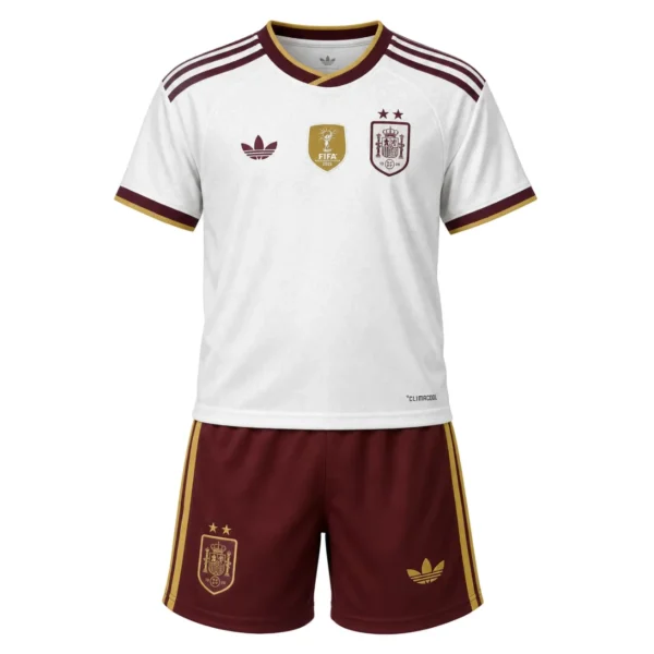 España Mundial 2026 segunda equipación conjunto infantil