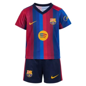 FC Barcelona 26/27 primera equipación conjunto infantil