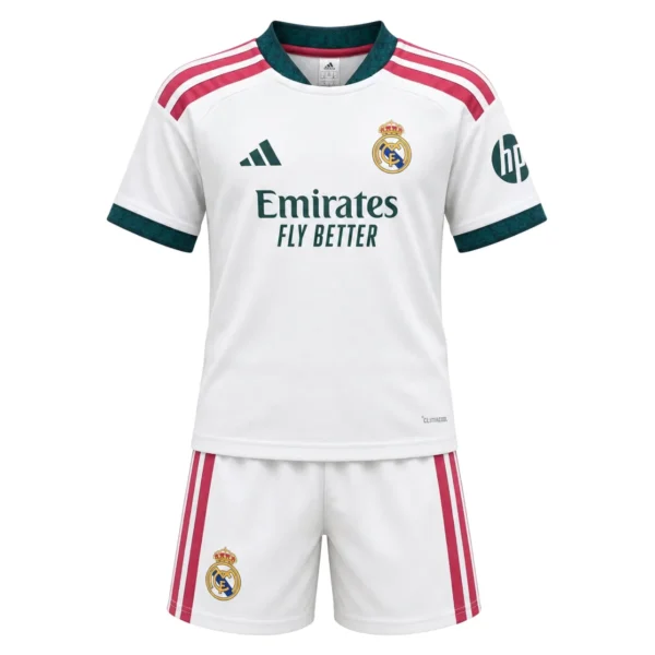 Real Madrid 26/27 primera equipación conjunto infantil