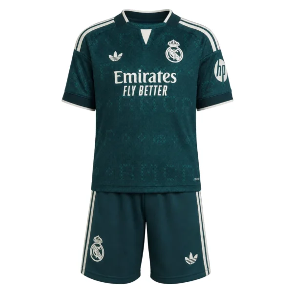 Real Madrid 26/27 segunda equipación conjunto infantil